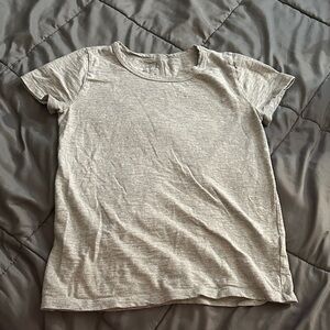 J. Crew Gray Girlfriend Tee